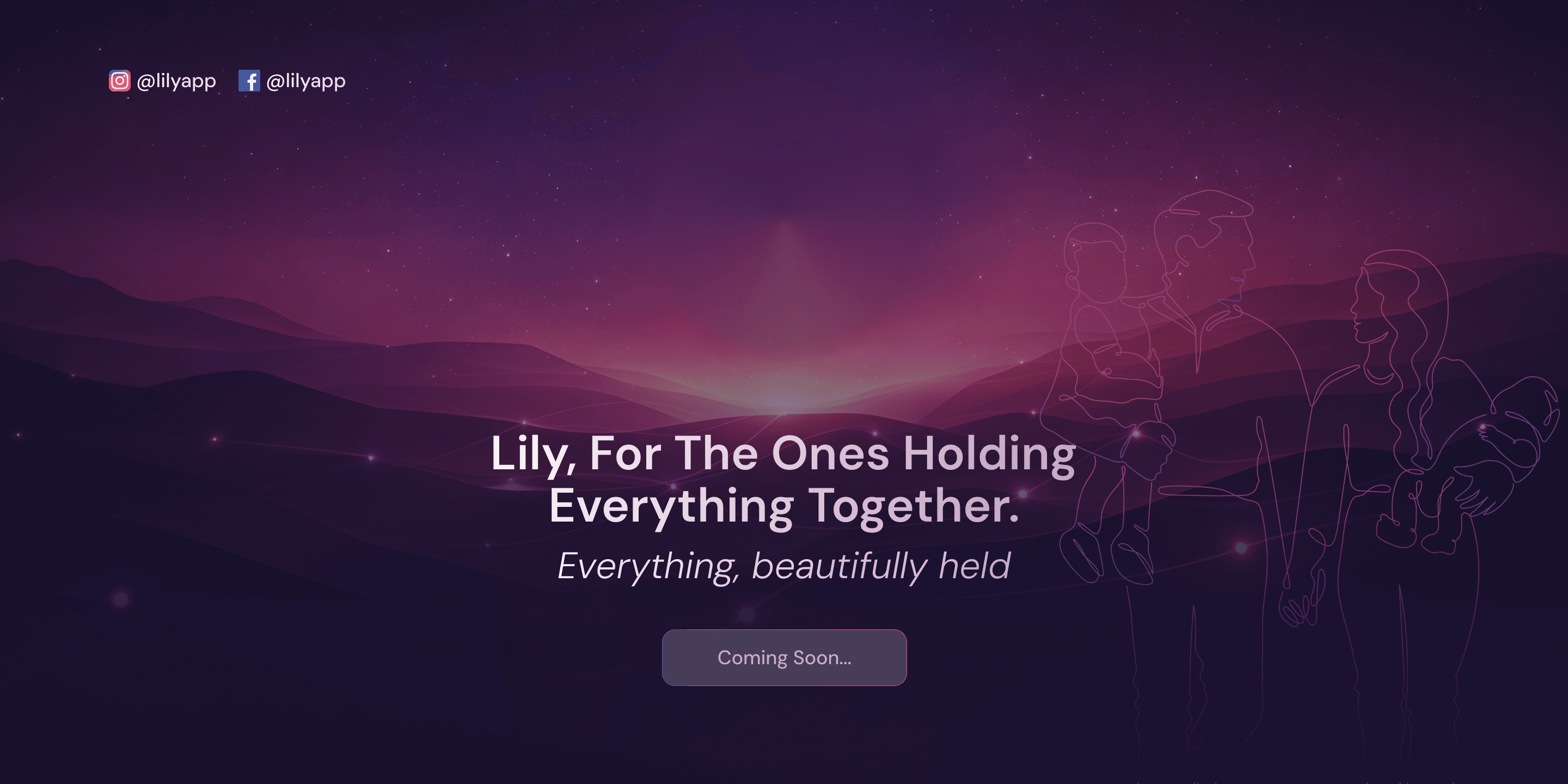 Lily — for the ones holding everything together. Coming soon.